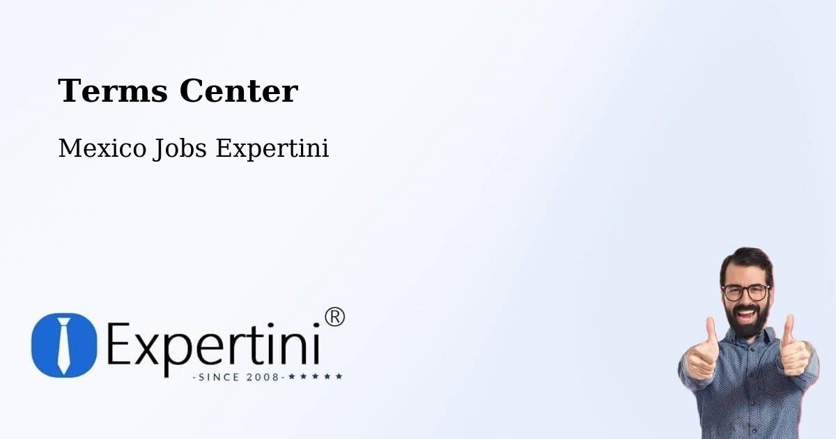 Terms of Service – Nopaltepec - Mexico Jobs Expertini